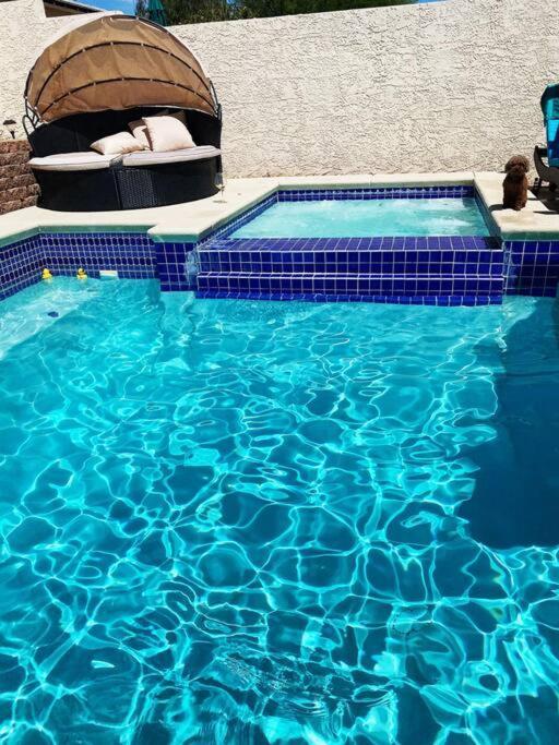Amazing Heated Pool And Private Hot Tub 3Br In Heart Of Lv Villa Las Vegas Dış mekan fotoğraf